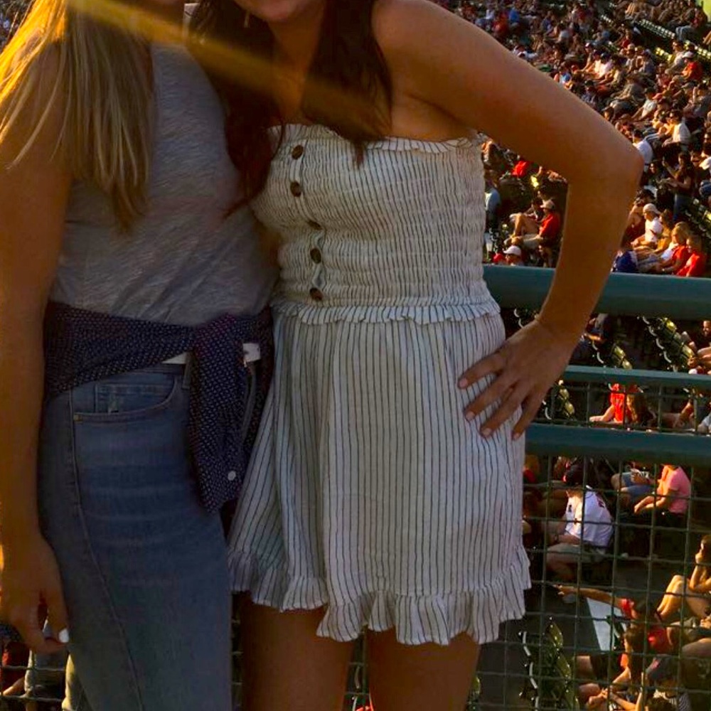 Black and white Romper